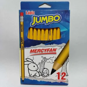 LAPIZ JUMBO AMARILLO X12