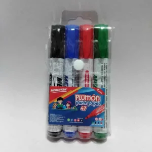 PLUMON PAPEL 47 X4 EN ESTUCHE PVC