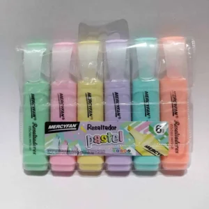 RESALTADOR PASTEL X6
