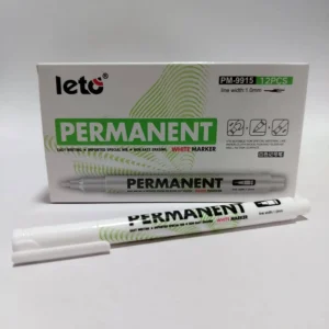 MARCADOR BLANCO PERMANENTE CAJA X12 UND