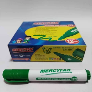 PLUMON PIZARRA 123 VERDE CAJA X12 UND