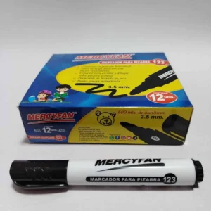PLUMON PIZARRA 123 NEGRO CAJA X12 UND