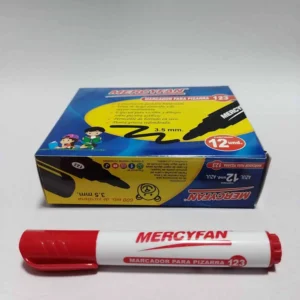 PLUMON PIZARRA 123 ROJO CAJA X12 UND