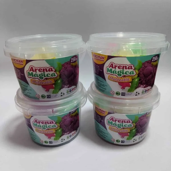 ARENA MAGICA MOLDEABLE 250GR X4 UND - Imagen 2
