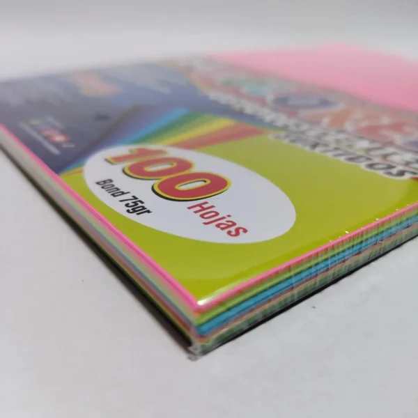 BOND A4 COLORES X100 UND - Imagen 2