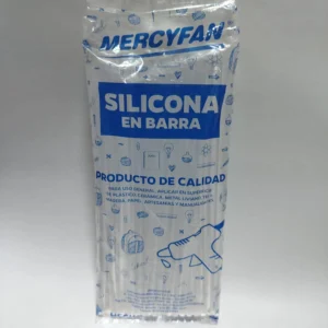 SILICONA EN BARRA DELGADA X72 UND