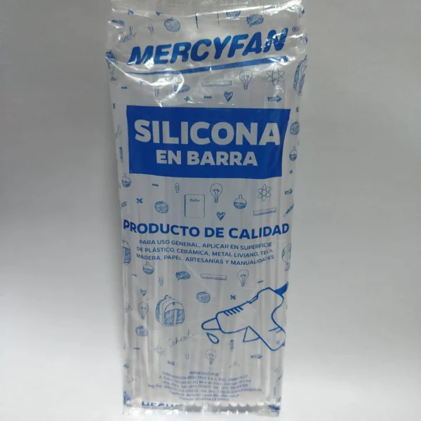SILICONA EN BARRA DELGADA X72 UND