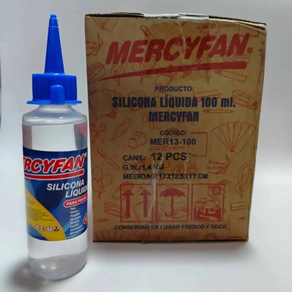 SILICONA LIQUIDA 100ML CAJA X12 UND - Imagen 2