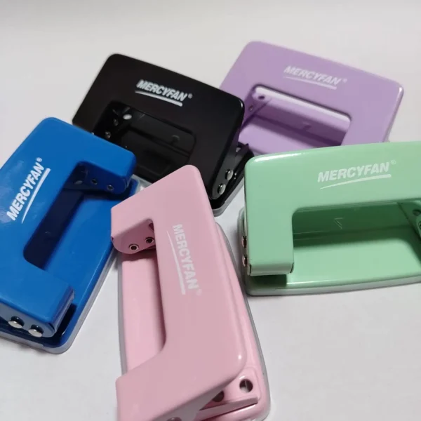 PERFORADOR 2HUECOS COLORES X5 UND - Imagen 2