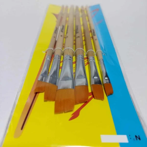 PINCEL PUNTA BISELADA X6 UND - Imagen 2