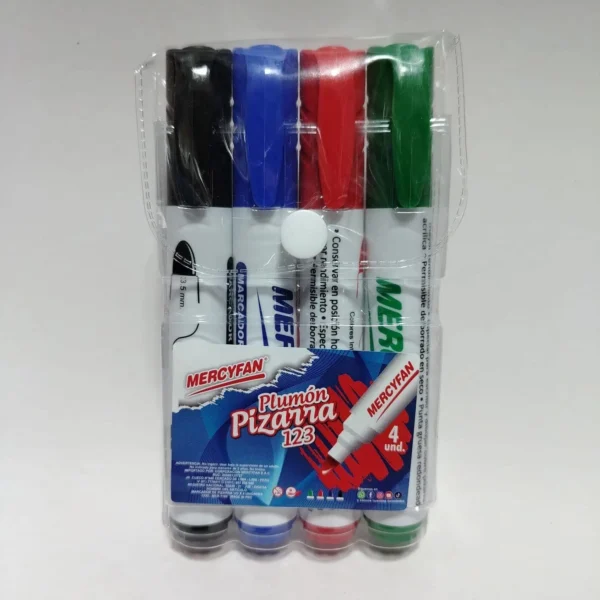 PLUMON PIZARRA 123 X4 EN ESTUCHE PVC
