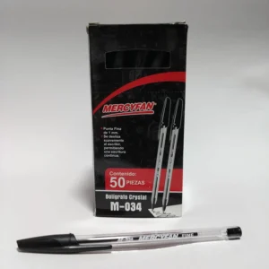 LAPICERO M-034 MERCYFAN NEGRO CAJA X50 UND
