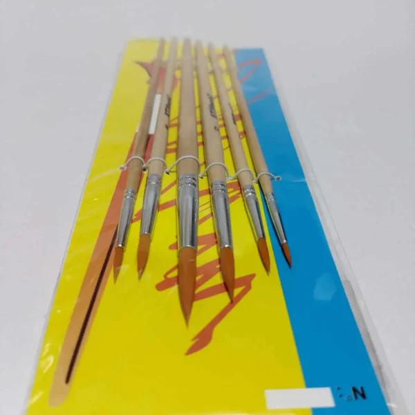 PINCEL PUNTA FINA X6 UND - Imagen 2