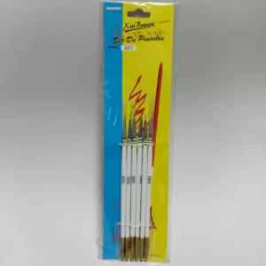 PINCEL TRIPLE 000 X6 UND